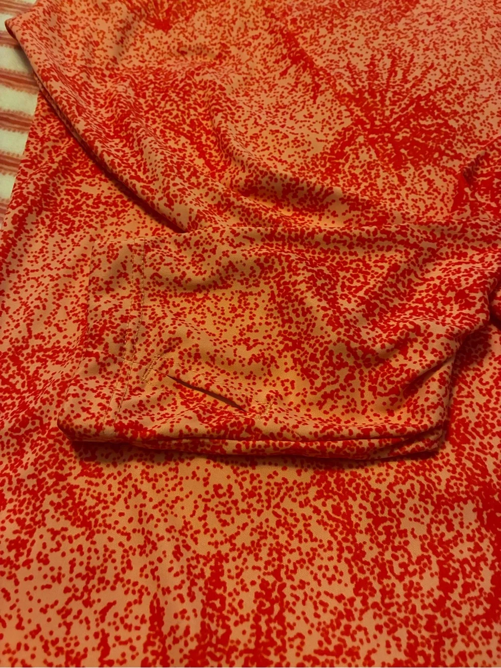 Women's Long Sleeve Performance Tee - Coral Pink - Picture 7 of 11